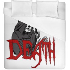 Death - Halloween Duvet Cover (king Size) by Valentinaart