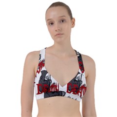 Death - Halloween Sweetheart Sports Bra