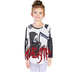 Death - Halloween Kids  Long Sleeve Tee