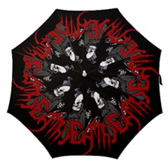 Death - Halloween Straight Umbrellas by Valentinaart