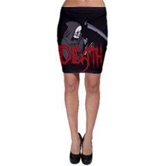 Death - Halloween Bodycon Skirt by Valentinaart