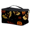 Bat, pumpkin and spider pattern Cosmetic Storage Case View3