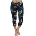 Bat, pumpkin and spider pattern Capri Winter Leggings  View1