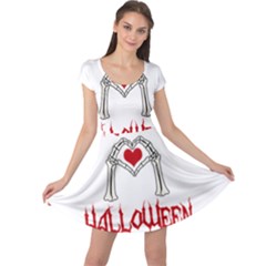 I Just Love Halloween Cap Sleeve Dress by Valentinaart