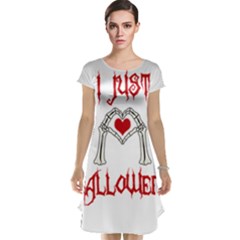 I Just Love Halloween Cap Sleeve Nightdress by Valentinaart