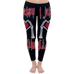 I Just Love Halloween Classic Winter Leggings by Valentinaart