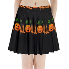 Halloween Pleated Mini Skirt by Valentinaart