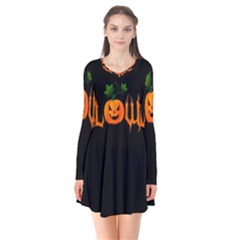 Halloween Flare Dress by Valentinaart