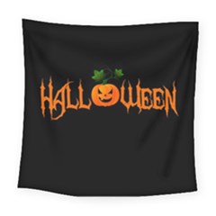 Halloween Square Tapestry (large) by Valentinaart