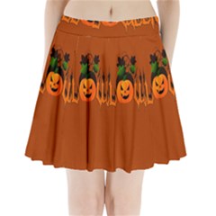 Halloween Pleated Mini Skirt by Valentinaart