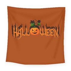 Halloween Square Tapestry (large) by Valentinaart