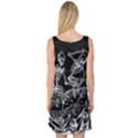 Skeletons - Halloween Sleeveless Satin Nightdress View2