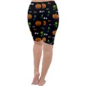 Pumpkins - Halloween pattern Cropped Leggings  View4