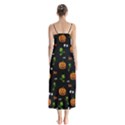 Pumpkins - Halloween pattern Button Up Chiffon Maxi Dress View2