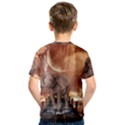 Cute Baby Elephant On A Jetty Kids  Sport Mesh Tee View2