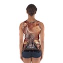 Cute Baby Elephant On A Jetty Sport Tank Top  View2