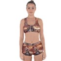 Cute Baby Elephant On A Jetty Racerback Boyleg Bikini Set View1