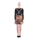 Cute Baby Elephant On A Jetty Suspender Skater Skirt View2