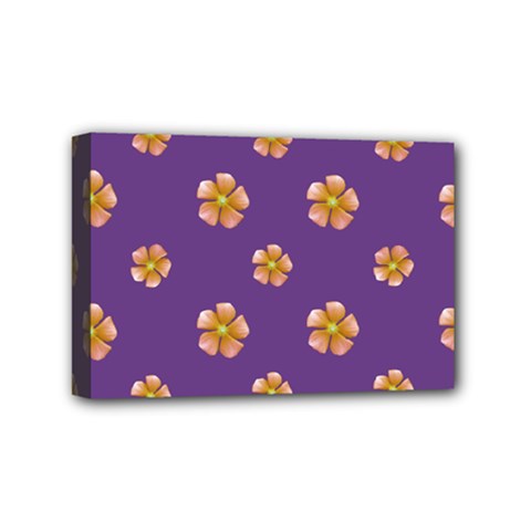 Ditsy Floral Pattern Design Mini Canvas 6  X 4  by dflcprints