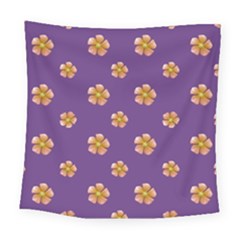 Ditsy Floral Pattern Design Square Tapestry (large) by dflcprints