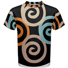 Abroad Spines Circle Men s Cotton Tee by Mariart