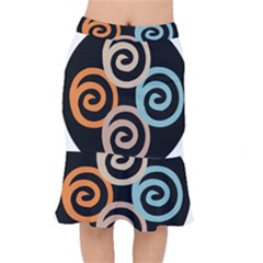 Abroad Spines Circle Mermaid Skirt