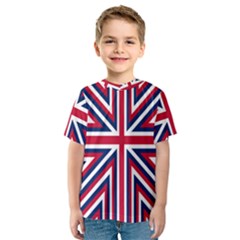 Alternatively Mega British America Kids  Sport Mesh Tee