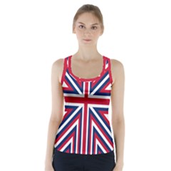 Alternatively Mega British America Racer Back Sports Top