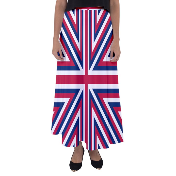 Alternatively Mega British America Flared Maxi Skirt