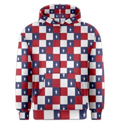 American Flag Star White Red Blue Men s Zipper Hoodie