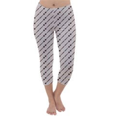 Batik Java Culture Traditional Capri Winter Leggings 