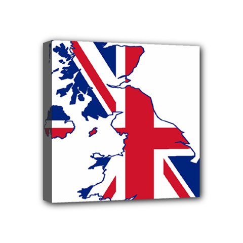 Britain Flag England Nations Mini Canvas 4  X 4  by Mariart