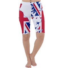 Britain Flag England Nations Cropped Leggings  by Mariart