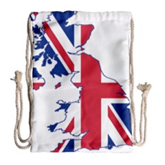 Britain Flag England Nations Drawstring Bag (large) by Mariart