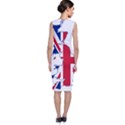 Britain Flag England Nations Sleeveless Velvet Midi Dress View2