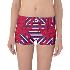 Alternatively Mega British America Red Dragon Reversible Boyleg Bikini Bottoms