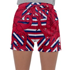 Alternatively Mega British America Red Dragon Sleepwear Shorts