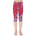 Alternatively Mega British America Red Dragon Kids  Capri Leggings  View1