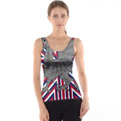 Alternatively Mega British America Dragon Illustration Tank Top by Mariart