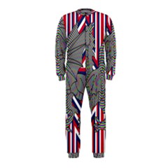 Alternatively Mega British America Dragon Illustration Onepiece Jumpsuit (kids) by Mariart