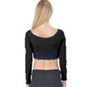 Colorful Light Ray Border Animation Loop Blue Motion Background Space Long Sleeve Crop Top View2