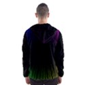 Colorful Light Ray Border Animation Loop Rainbow Motion Background Space Hooded Wind Breaker (Men) View2