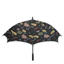 Funky Pattern Polka Wave Chevron Monster Golf Umbrellas View3