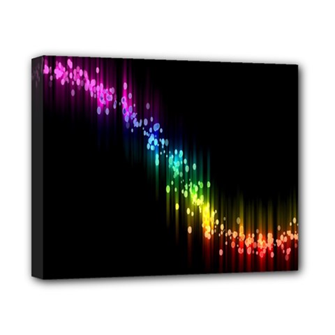 Illustration Light Space Rainbow Canvas 10  X 8 