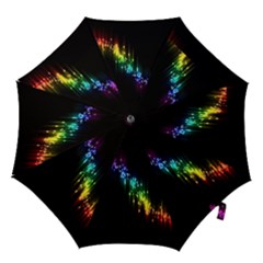 Illustration Light Space Rainbow Hook Handle Umbrellas (small) by Mariart