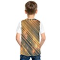 Golden Blue Lines Sparkling Wild Animation Background Space Kids  SportsWear View2