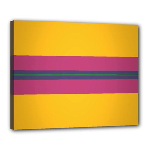 Layer Retro Colorful Transition Pack Alpha Channel Motion Line Canvas 20  X 16  by Mariart