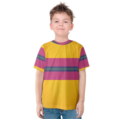 Layer Retro Colorful Transition Pack Alpha Channel Motion Line Kids  Cotton Tee by Mariart