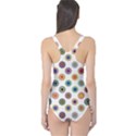 Flowers Pattern Recolor Artwork Sunflower Rainbow Beauty One Piece Swimsuit View2