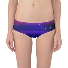 Massive Flare Lines Horizon Glow Particles Animation Background Space Classic Bikini Bottoms by Mariart